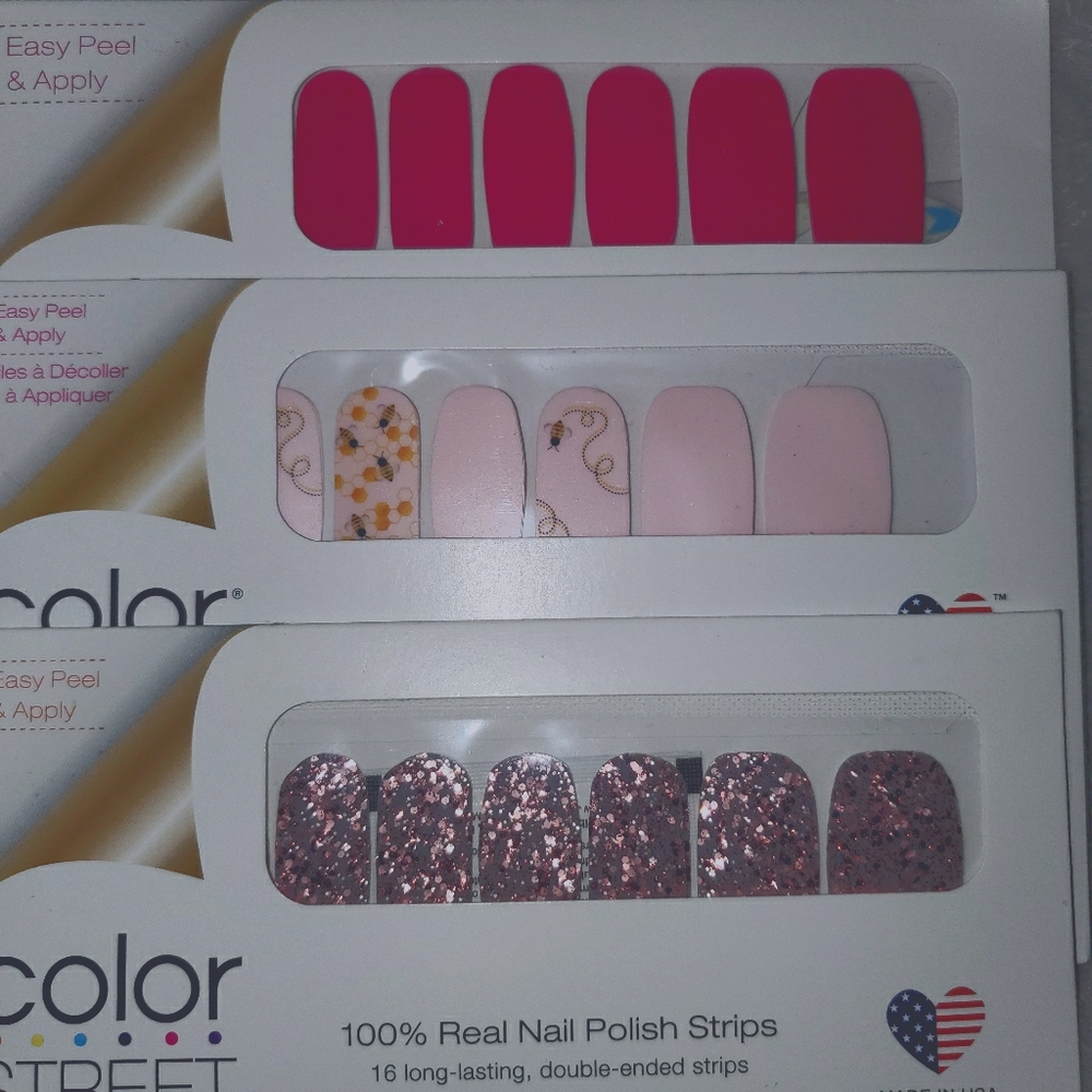 Lot of 3 Color Street